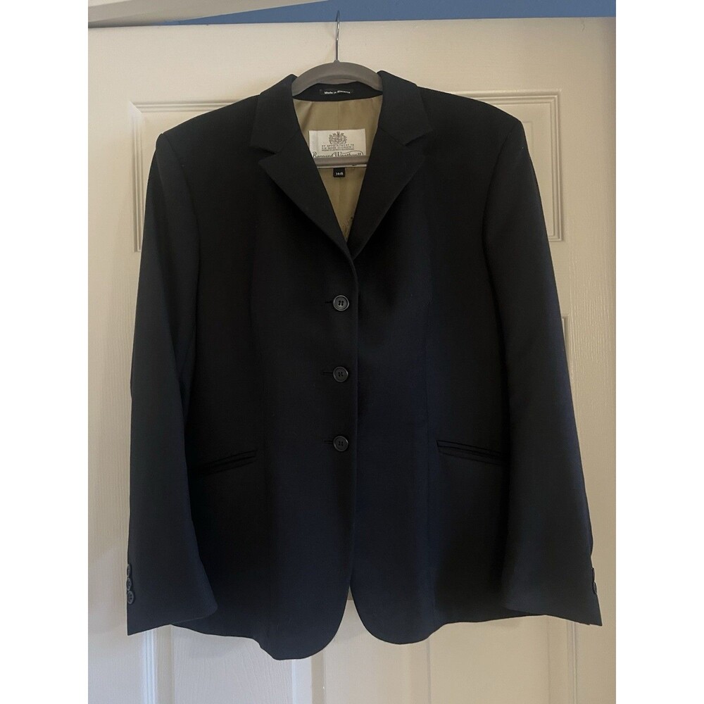 VTG Bernard Weatherill Woman’s Wool Riding Equestrian Jacket Blazer EUC 12/14 - Picture 2 of 10